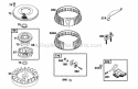 Part Location Diagram of 691029 Briggs and Stratton Nut